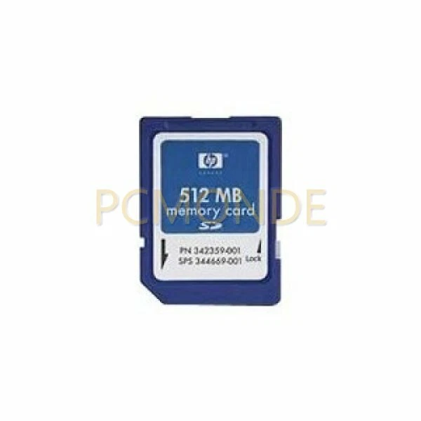 HP Secure Digital Flash Memory Card 512MB SD (FA184A#AC3) - Image 1 of 1
