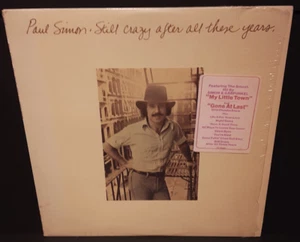 PAUL SiMON STiLL CRAZY AFTER ALL THESE YEARS ViNYL LP w/ HYPE STiCKER IN SHRiNK - Foto 1 di 3