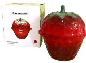Casseruola Le Creuset in gres Petite Fragola - Nuova da collezione - Foto 1 di 3