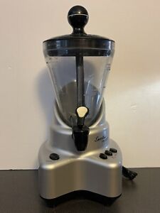 Smoothie Pro 600 Silver Gray Blender Kitchen Accessory With Stir Stick And Lid