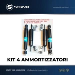 Set Piezas de Repuesto Amortiguadores Delantera y Trasera para Fiat 500 F L R D - Imagen 1 de 1
