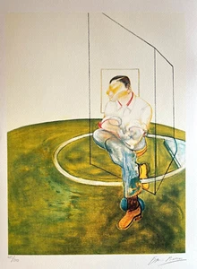 Francis Bacon Lithograph COA Original Signed op Numbered Limited To 275Ex - Picture 1 of 9