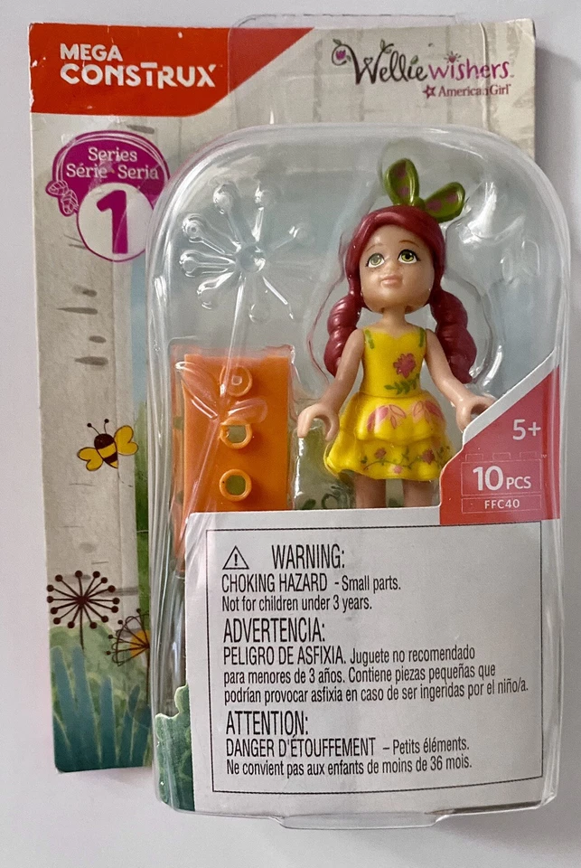 MEGA Construx Welliewishers Willa Mini Figure Toy Wellie Wishers 10 Pcs