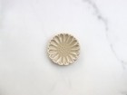 Hasami Ware Marigold Plate SS (Milk Tea)