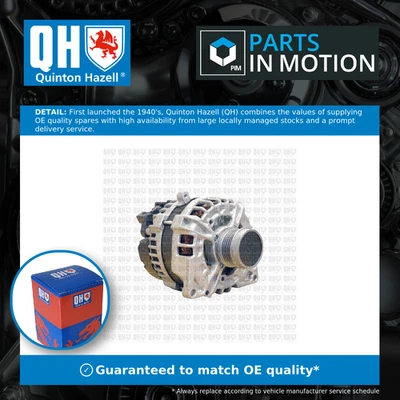 Alternator QRA3292 Quinton Hazell 0009060022 0009061903 0009067602 9060022 New - Image 1 of 4