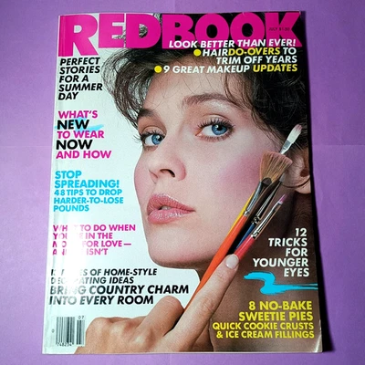 Redbook magazine July 1985 1980s fashion interiors advertising - Image 1 of 4
