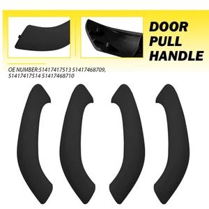 4X Inner Handle Interior Door Panel Pull Trim Cover For BMW X1 X2 F48 F49 16-20 - Picture 1 of 13