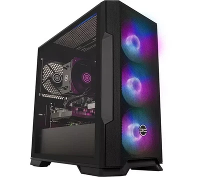 PCSPECIALIST Icon 211 Gaming PC AMD Ryzen 5, RTX 3050, 1TB SSD - Image 1 of 4