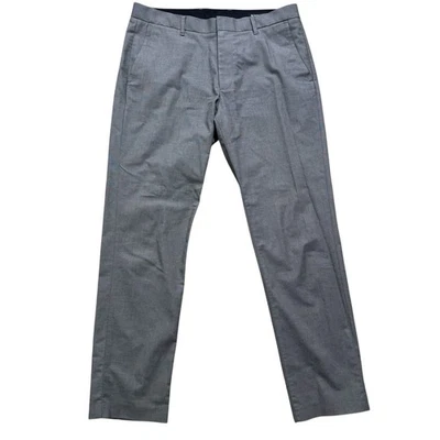 Bonobos Monday Pants Men’s Sz 34x32 Gray Slim Fit Weekday Warrior Stretch - Image 1 of 4