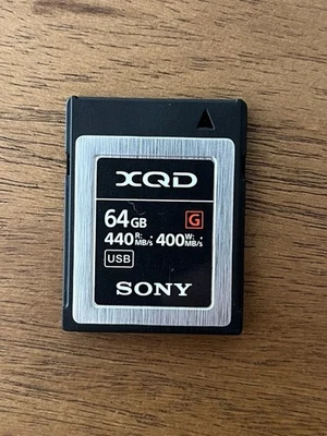 Tarjeta de memoria Sony Professional XQD serie G 64 GB - (QDG64FJ) Foto 1 de 2