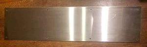 Ives Commercial 840032D624 6" x 24" Kick Plate Satin Stainless Steel Finish - Picture 1 of 3