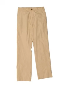 MARLBORO CLASSICS Pantalone uomo dritto casual W30 L32 beige cotone QB05 - Foto 1 di 4
