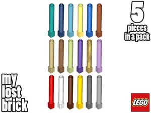 LEGO - Parte 43888 - Soporte 1x1x6 Pilar (Pack de 5) + NUEVO + SELECCIONAR COLOR - Imagen 1 de 19