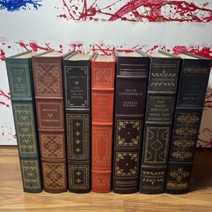 Franklin Library Classics Hardcover Buch Menge 7 Inszenierung Wohnkultur schneller Versand - Bild 1 von 7