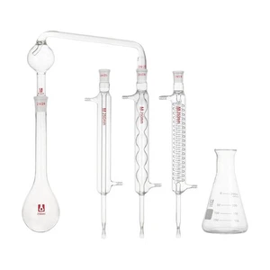 Kjeldahl Nitrogen Determinator, 250ml-1000ml, Lab Glassware Distillation Unit - Foto 1 di 13