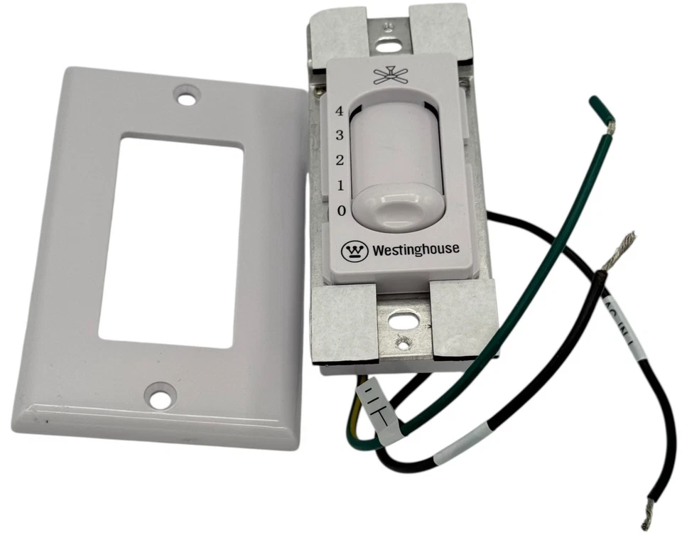Interruptor de pared de control de piezas de ventilador de techo interior Westinghouse JAX 7800300 7861400 56" Foto 1 de 4