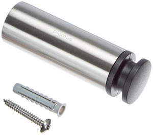 Blomus - Fermaporta in Acciaio Inox/plastica, Montaggio a Parete, 8 cm ain6 - Foto 1 di 10