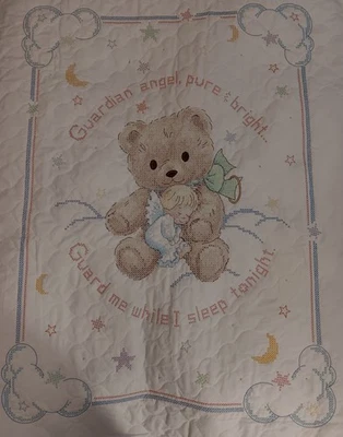 Edredón de bebé punto de cruz Foto 1 de 2