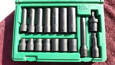 SK TOOLS *EXCELLENT!* 1/2" DRIVE 4050 17-PIECE IMPACT SOCKET SET! - Image 1 of 4