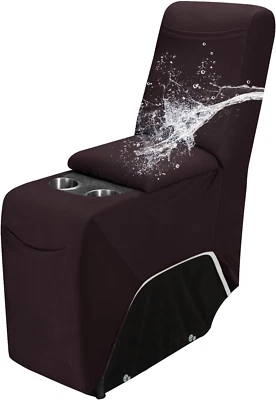 Funda de consola reclinable 100 % impermeable, fundas de sofá de consola media elástica para Foto 1 de 4