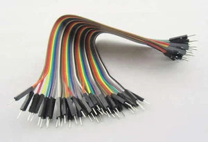 40 Dupont Prototype Cable Male/Male Macho/Macho 200mm Arduino - Imagen 1 de 1