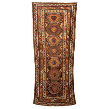 Vintage Asian Carpet in Wool Big Knot Handmade