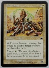 MAGIC THE GATHERING MTG 2002 ONSLAUGHT WHITE DARU HEALER CREATURE CARD