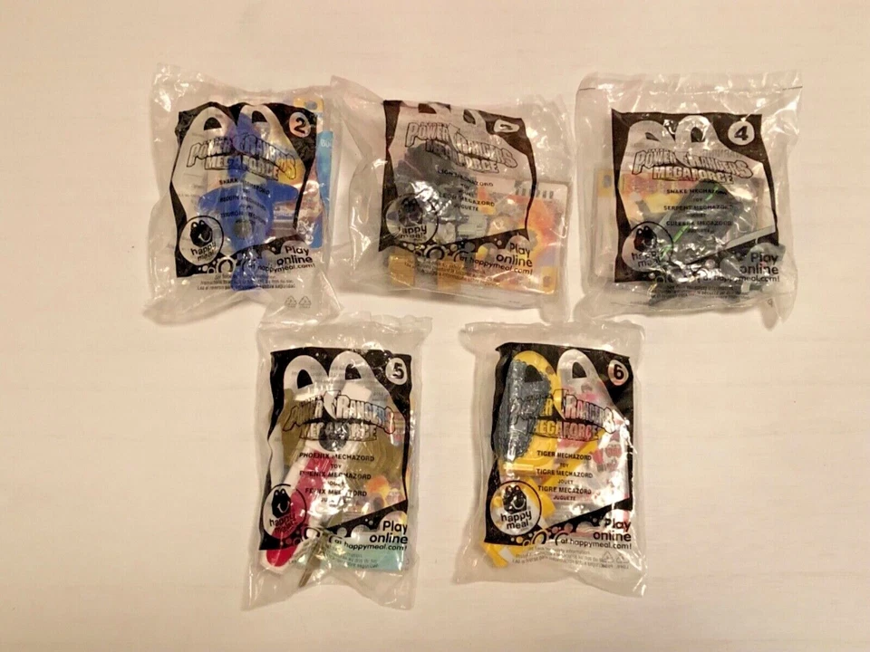 McDonald’s Happy Meal Toys 2013 Power Rangers Megaforce Collection, Nuevo Foto 1 de 1