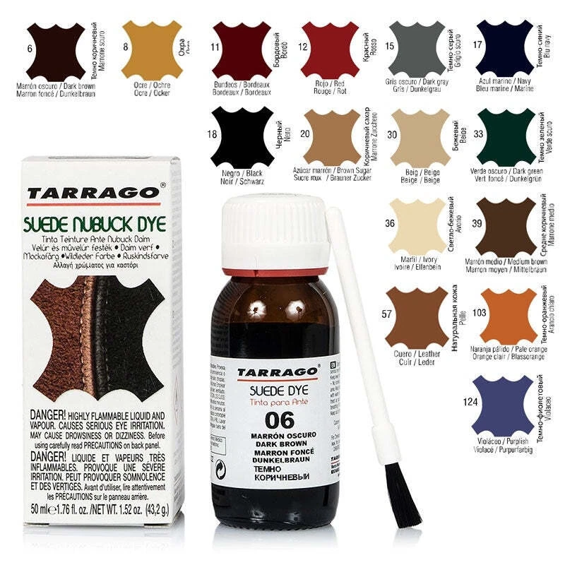 Tintura per Scarpe e Accessori in Camoscio - Tarragò Suede Nubuck Dye - Immagine 1 di 1