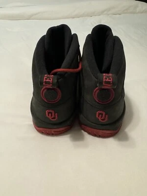 Oklahoma Sooner Jordan Retro 9 Shoes. ( Player Edition Only) - Image 1 of 4