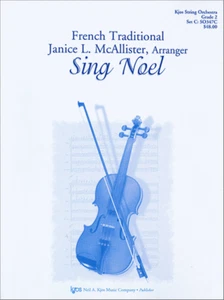 Sing Noel McAllister Arranger GR 2 SO347C Sheet Music Full Score & Parts Kjos - Picture 1 of 1