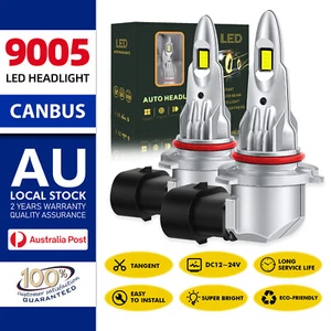 9005 HB3 LED Headlight Hi Beam Bulbs Conversion Kit White Super Bright 4800000LM - Picture 1 of 15