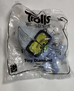 McDonalds Happy Food Toy Trolls World Tour 2020 #5 Tiny Diamond sin abrir - Imagen 1 de 4
