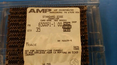 (1 pieza) 650091-1 tyco Conn placa a placa SKT 66 POS 1,27 mm ajuste a presión ST agujero pasante Foto 1 de 4