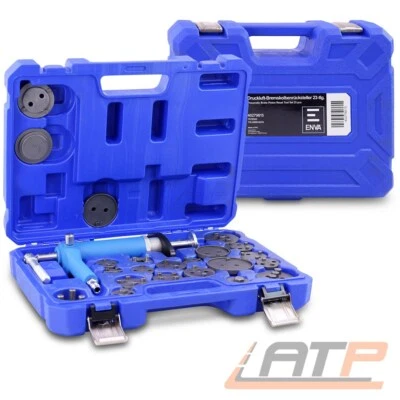 ENVA DRUCKLUFT BREMSKOLBENRÜCKSTELLER WERKZEUG RÜCKSTELLER BREMSKOLBEN 23-TLG.