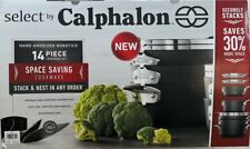Calphalon Space Saving Hard-Anodized Nonstick 14pc Cookware & Utensil Set
