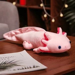 Axolotl Plushie Pink 17 inch Adorable Stuffed Animal Plush Toy Kids Gift - Picture 1 of 2