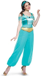 Disney Princess Jasmine Deluxe Adult Costume - Picture 1 of 1