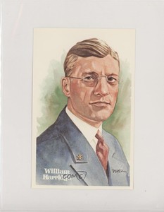 1981 Perez-Steele Hall of Fame Art Postcards Fifth Series Will Harridge HOF
