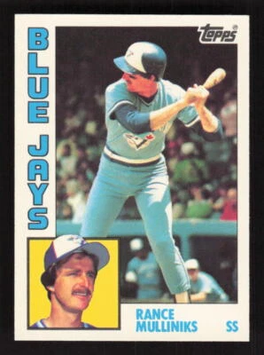 1984 Topps Collector's Edition (Tiffany) #762 Rance Mulliniks Toronto Blue Jays - Image 1 of 2