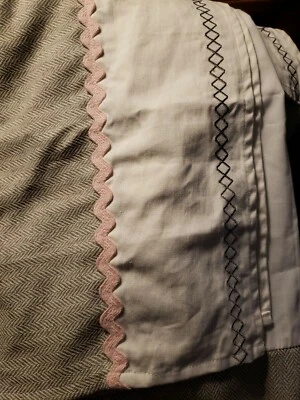 Falda cama cuna Levtex rosa gris búhos niñas pequeñas Foto 1 de 4