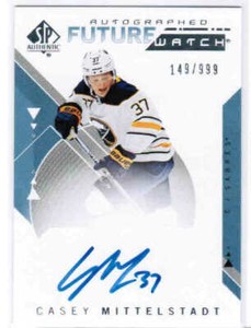 18/19 SP AUTHENTIC FUTURE WATCH ROOKIE AUTO RC CARDS (#148-238) U-Pick From List