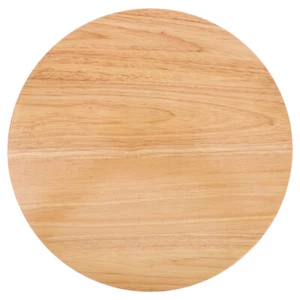 Solid Wood Round Stool Panel Chair Seat Replacement Dining Cover - Picture 1 of 12