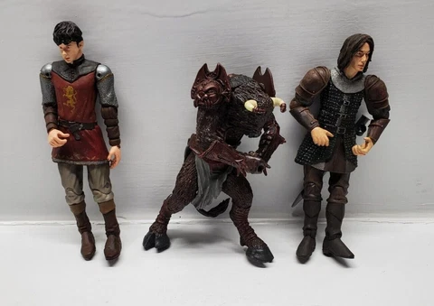 2008 Chronicles of Narnia Prince Caspian Minotaur Edmund Action Figures Cover
