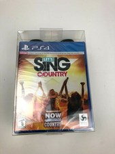 New & Sealed Let’s Sing Country Sony Playstation 4 PS4 W/ 2 Microphone Bundle
