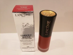 Lancome L'Absolu Rouge Drama Ink Semi-Matte Lipstick #196 French Touch 0.20 Oz - Picture 1 of 1