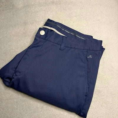 Bonobos Maide Pants Men 35x32 Navy Blue Stretch Performance Slim Straight Golf - Image 1 of 4