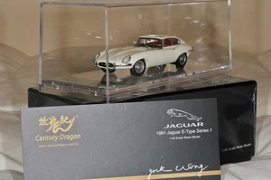 1/43. 1961 Jaguar E-Type Ser1 'FHC’ by Century Dragon – Cream - Picture 1 of 2
