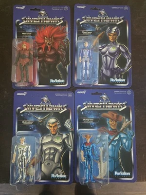 Super7 Silverhawks Figures 3.75" Lot Wave 1 - Image 1 of 4