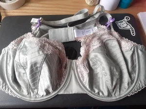 Marks And Spencer Pale Green Bra 40c Underwired Non Padded - Picture 1 of 5